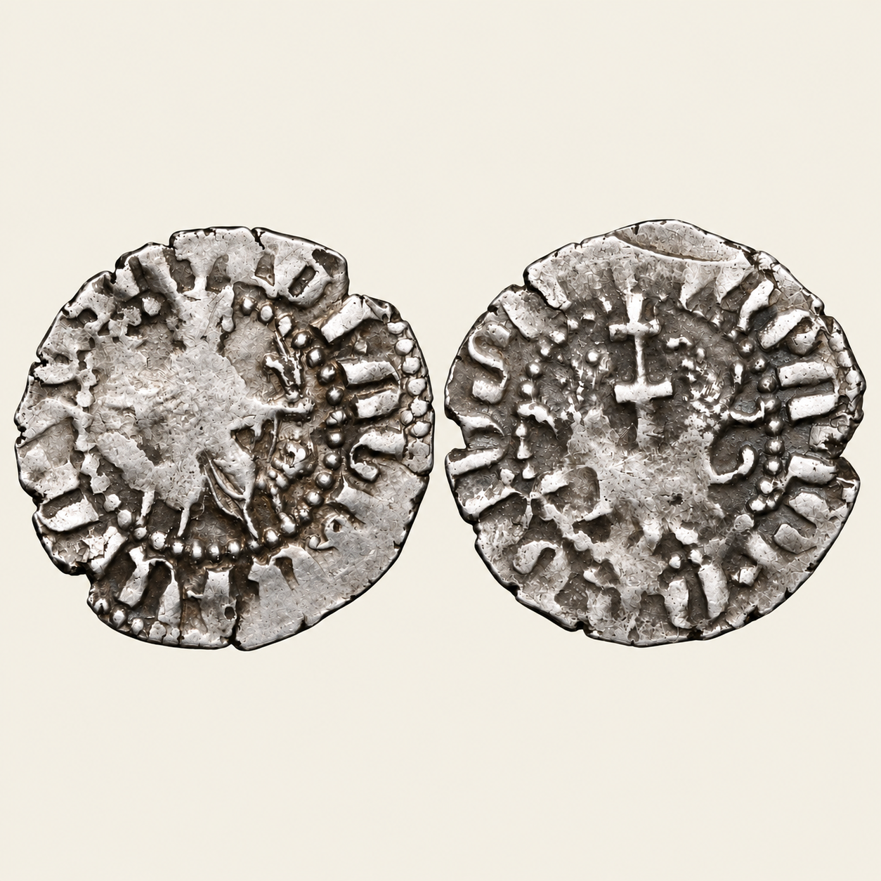 ARMENIA: Cilician Armenia. Royal. Levon I. 1198-1219. AR Tram, 2.85gm.