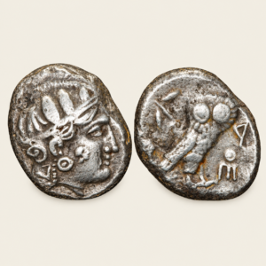 Eastern Imitation of Athens, Fourth century BC. AR Tetradrachm, Possibly Unpublished, 16.69gm